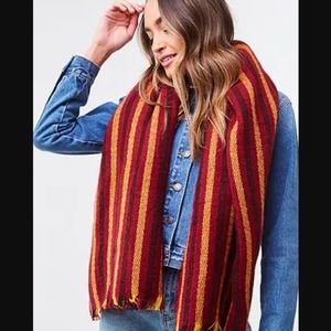 Forever 21 Striped Scarf